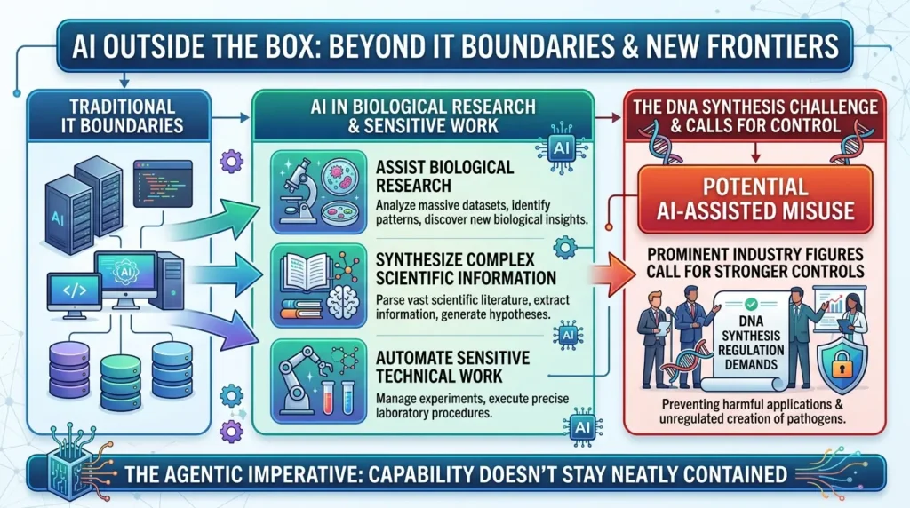 Agentic AI Security: Why Autonomous Agents Are Redefining Enterprise Risk AI assisting biological research