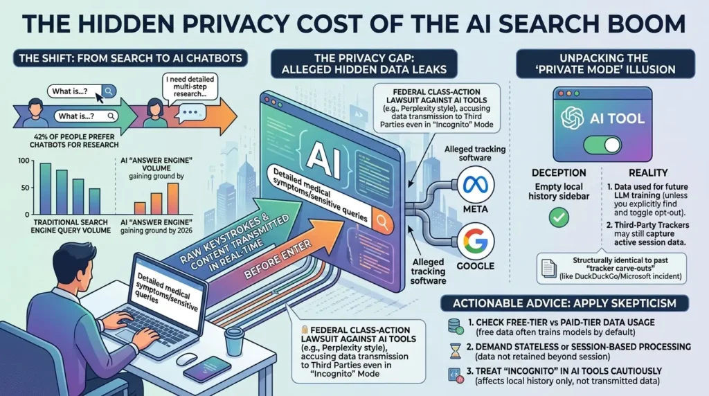 Private Search Engines Compared: Why Switching Alone Won't Save Your Privacy AI search privacy concerns