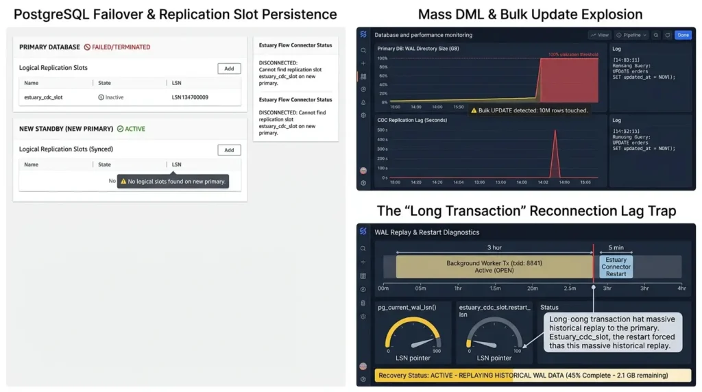 CDC pipeline production edge cases