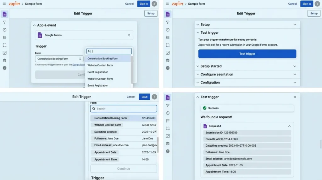 How to Connect Jotform Appointments to Zapier and Automate Everything Choose your form