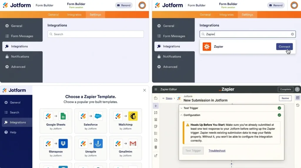 How to Connect Jotform Appointments to Zapier and Automate Everything Connect form to Zapier