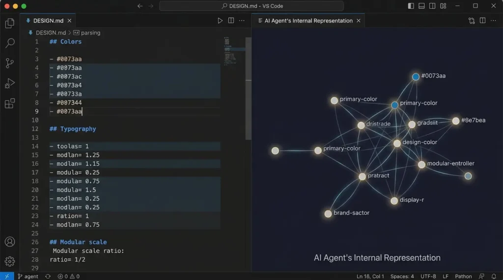 DESIGN.md for AI agents