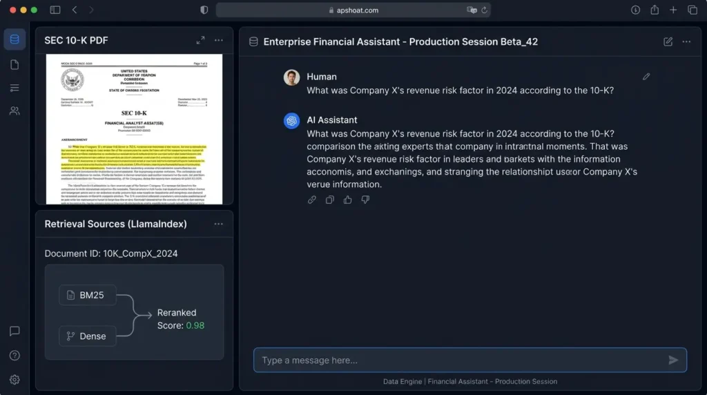 LlamaIndex vs. LangChain: How to Choose, Combine, and Evaluate Them in Production RAG Enterprise Financial Assistant