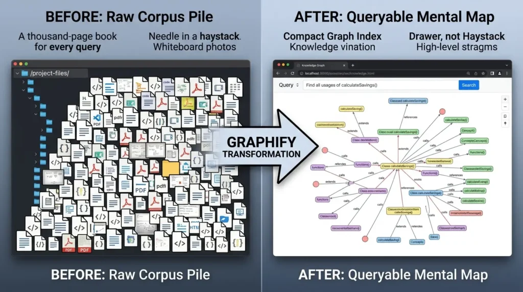 Graphify turns files into knowledge 