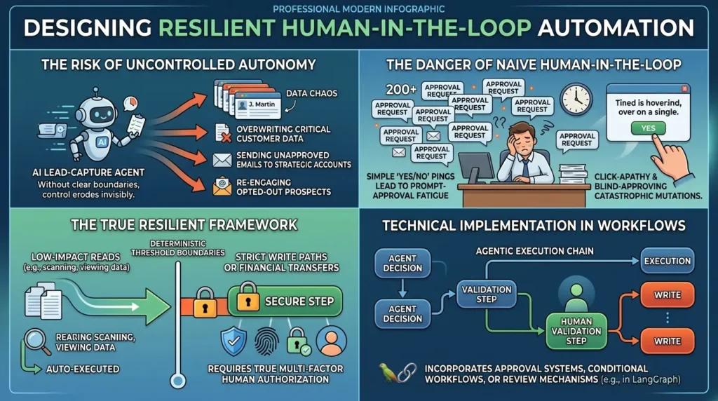 Agentic AI Security: Why Autonomous Agents Are Redefining Enterprise Risk Human oversight in automation