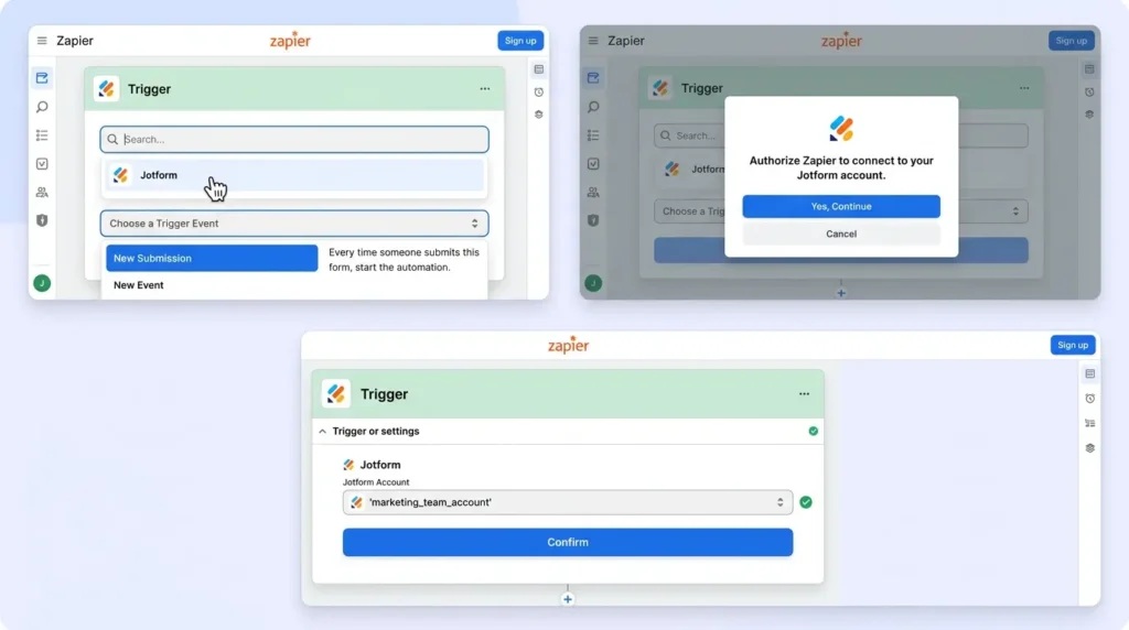 How to Connect Jotform Appointments to Zapier and Automate Everything Jotform New Submission Trigger