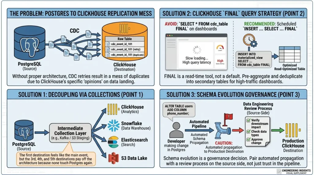 Real-Time CDC: PostgreSQL to ClickHouse with Estuary Flow