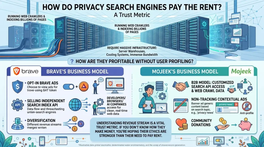 Private Search Engines Compared: Why Switching Alone Won't Save Your Privacy Search engine revenue streams example