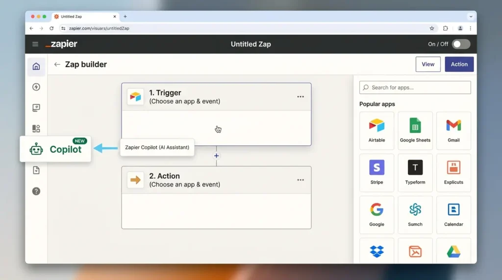 How to Connect Jotform Appointments to Zapier and Automate Everything Zapier account create Zap builder