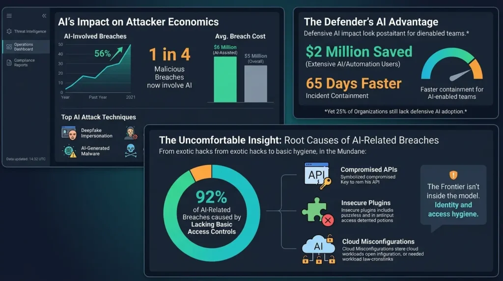 AI Just Rewrote the Economics of Data Breaches: What the 2026 IBM Report Means for Your Defense AI attacks and defense costs