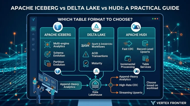 Apache Iceberg vs Delta Lake vs Hudi: Which Table Format Should You Choose? Apache Iceberg vs Delta Lake vs Hudi 1