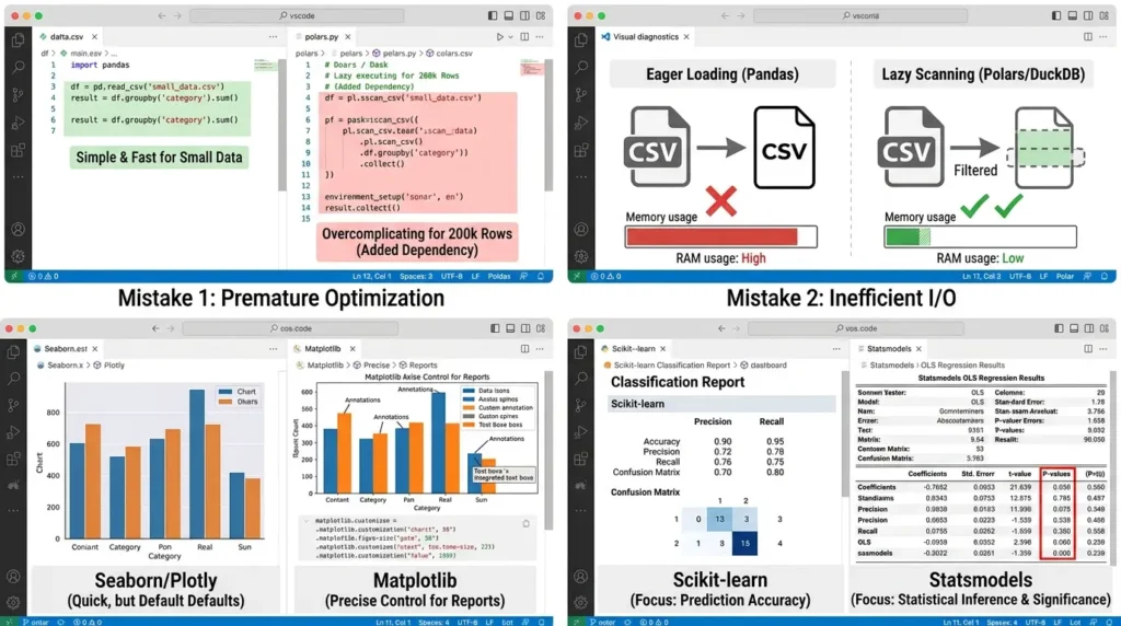 Choosing a Python Data Library in 2026: A Field Guide Beyond the Cheat Sheets Common data science time-wasting