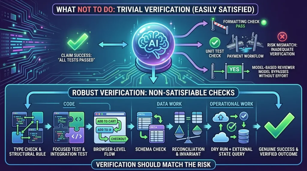 Harness Engineering: The System That Makes AI Agents Reliable Defining verification checks