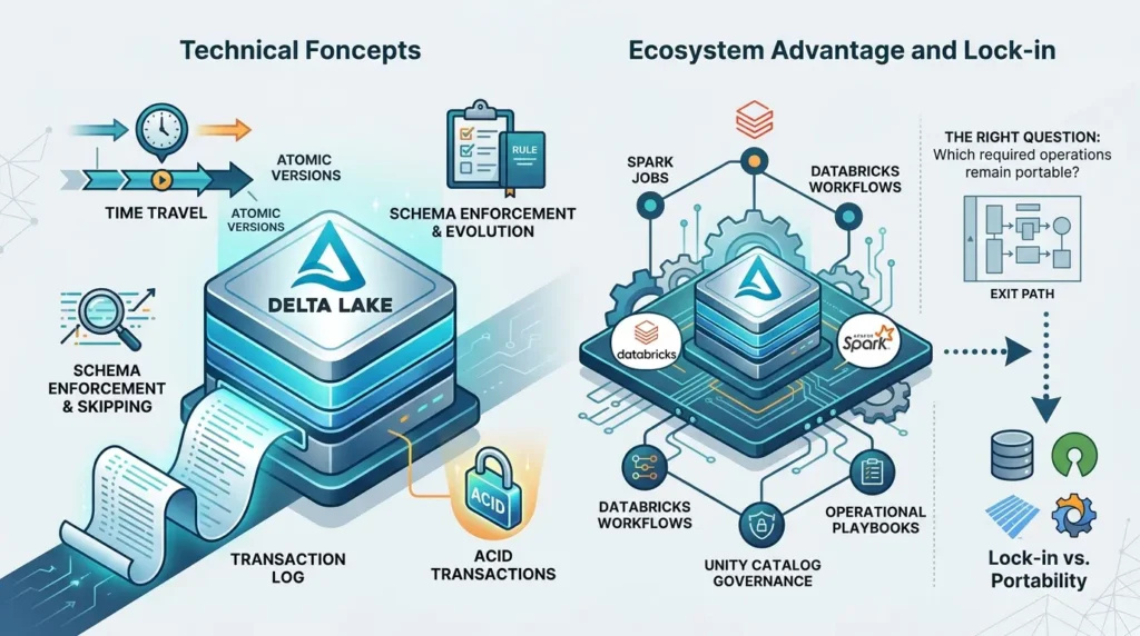 Apache Iceberg vs Delta Lake vs Hudi: Which Table Format Should You Choose? Delta Lake platform