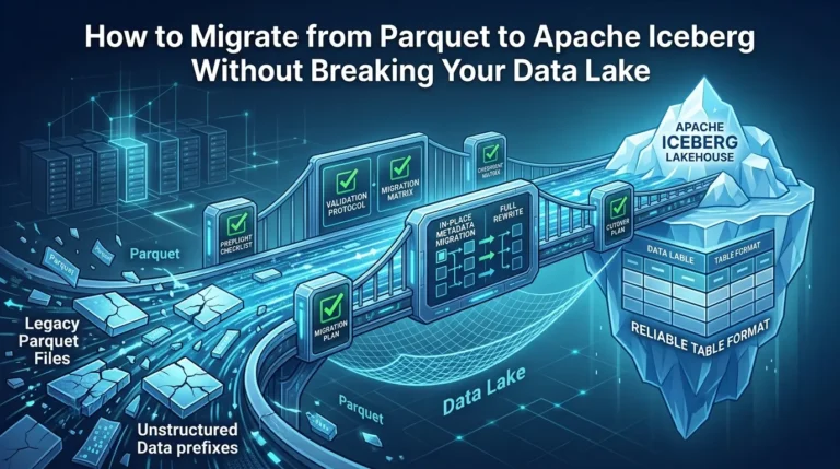 How to Migrate from Parquet to Apache Iceberg Safely