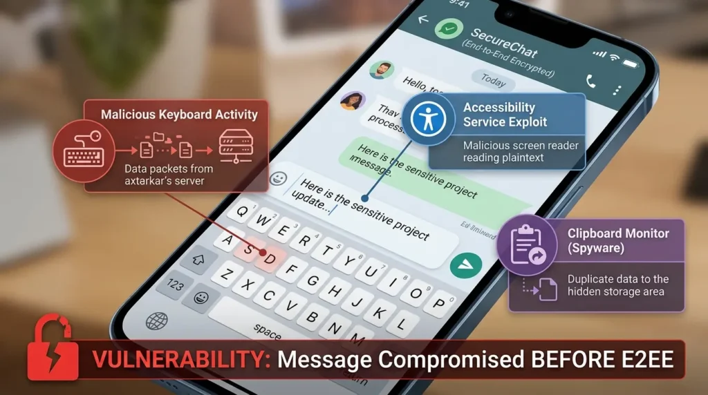 End-to-End Encryption Explained: What E2EE Protects, and What It Doesn’t Phone compromise bypassing encryption