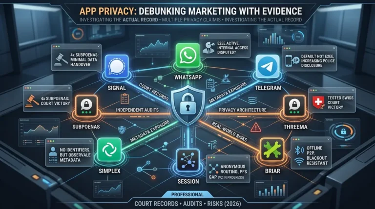 Private Messaging Apps Compared: What Court Records, Audits, and Real-World Risks Show Private messaging apps compared