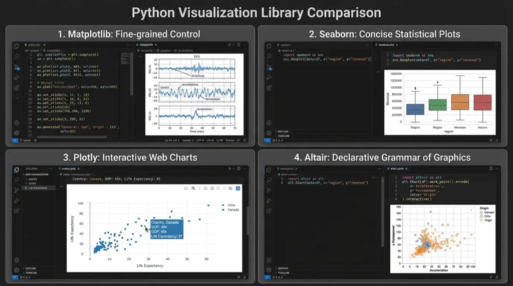Choosing a Python Data Library in 2026: A Field Guide Beyond the Cheat Sheets Python visualization libraries