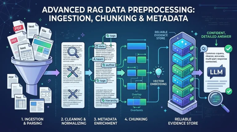 RAG data preprocessing