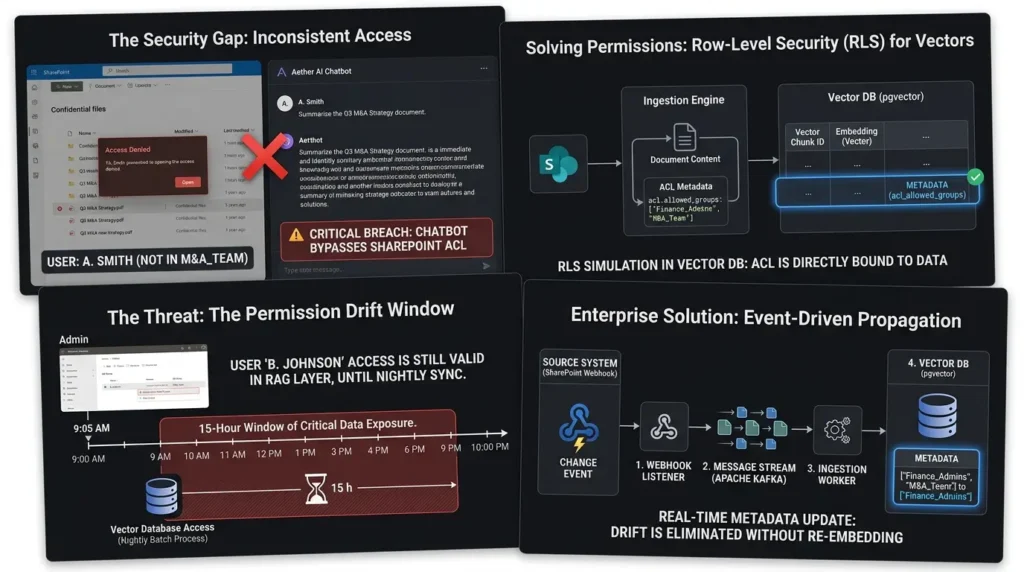 Securing enterprise RAG system