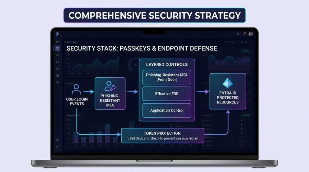 5 Microsoft Entra Passkey Mistakes That Quietly Undermine Your Security Securing passkeys in security stack