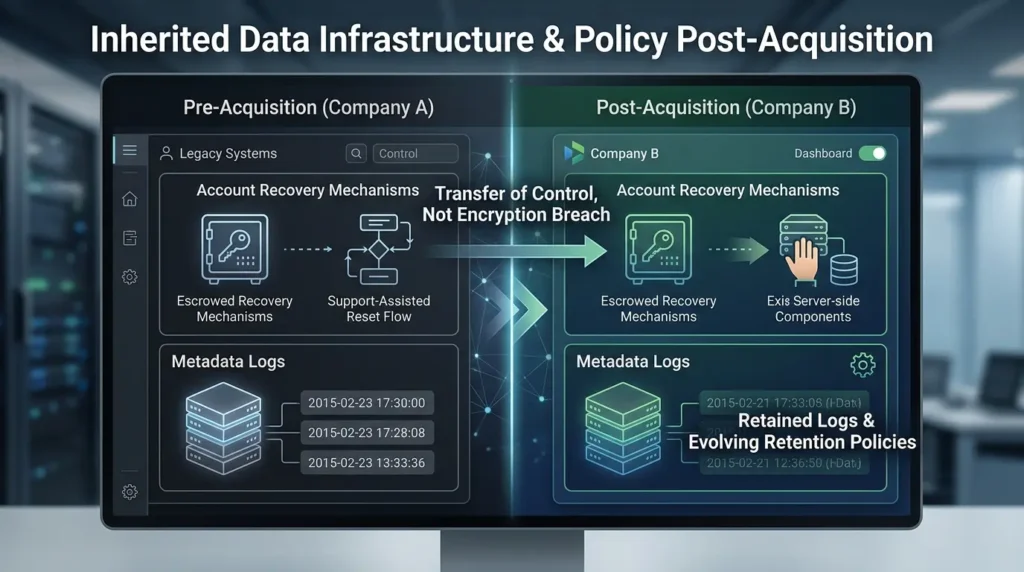 Private Cloud Storage Compared: What Happens When Your Privacy Provider Gets Acquired? Account recovery and metadata practices
