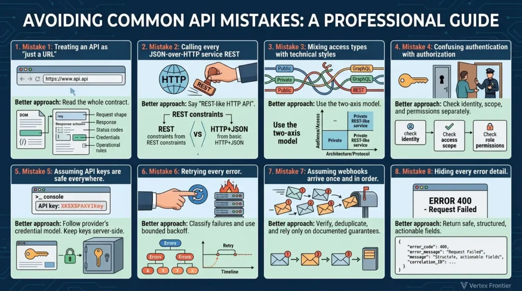 What Is an API? How APIs Work, Types & Real-World Examples Avoiding common API design mistakes