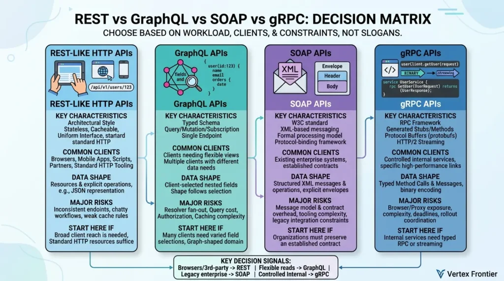 What Is an API? How APIs Work, Types & Real-World Examples Choosing API Architecture Styles