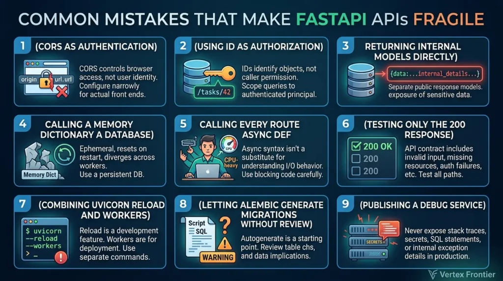 How to Build REST API with Python And FastAPI Common FastAPI API mistakes