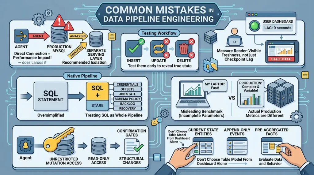 Building an Agent-Ready Analytics Layer with MySQL CDC and Apache Doris Common data pipeline mistakes