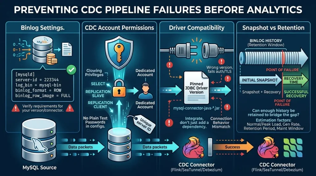 Building an Agent-Ready Analytics Layer with MySQL CDC and Apache Doris Configuring database CDC pipeline