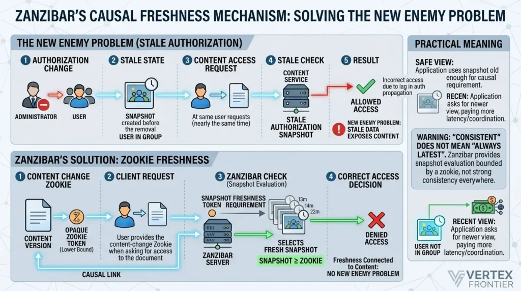 Google Zanzibar Explained: Architecture, ReBAC, Tuples, Zookies, and Open-Source Alternatives Connecting authorization and consistent