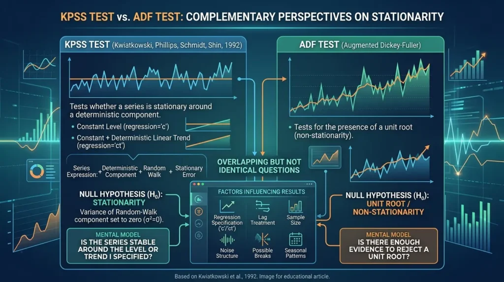 KPSS stationarity test