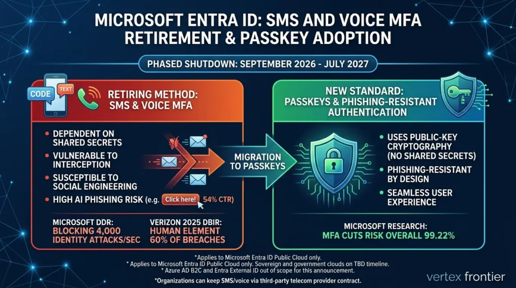 Microsoft Entra Is Retiring SMS and Voice MFA: 5 Questions Every Admin Is Asking Microsoft Entra SMS and Voice Retirement