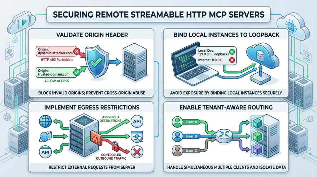 MCP Security in Production: Tool Permissions, OAuth Boundaries, and an Enterprise Hardening Checklist Securing remote HTTP servers