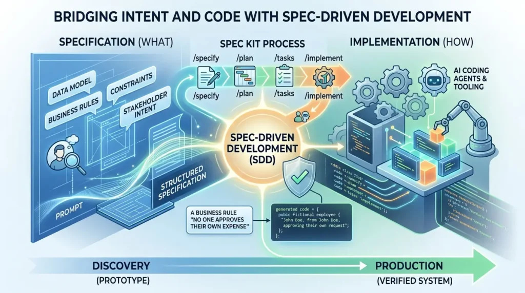 RAD and AI Coding Agents: Why Fast Prototypes Fail at the Cutover Spec-driven development with AI