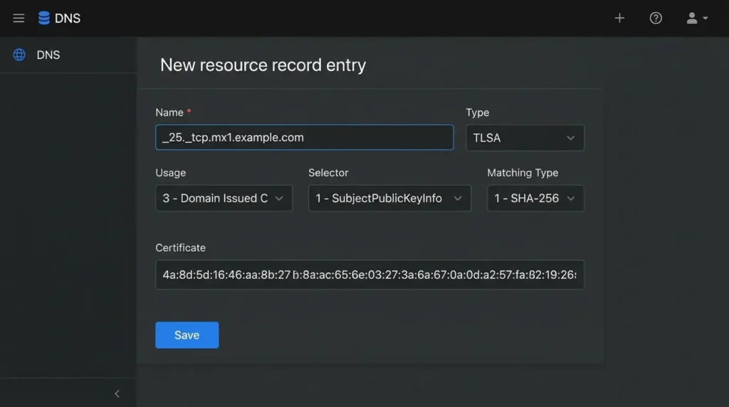 MTA-STS vs DANE for Self-Hosted Mail: Secure SMTP Delivery Without Breaking Mail Flow Testing TLSA for MX records