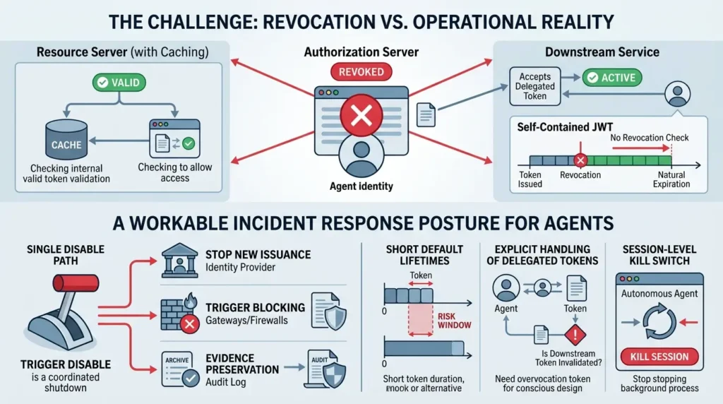 Securing Non-Human Identities (NHI) for Agentic AI: An IAM Blueprint Token revocation and Incident Response