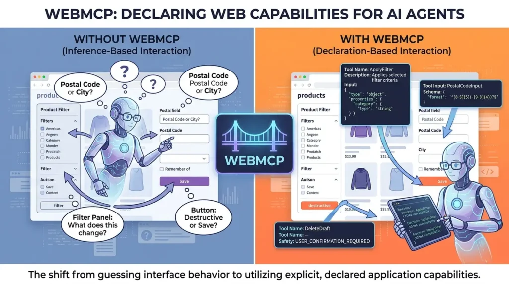 WebMCP browser AI tools overview