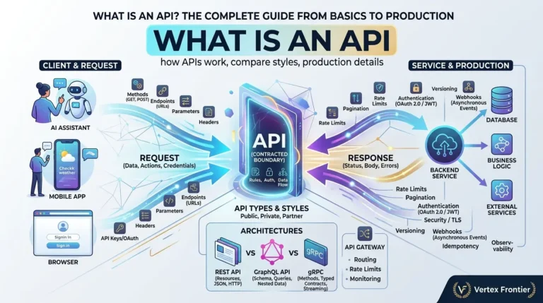What Is an API? How APIs Work, Types & Real-World Examples What Is An API