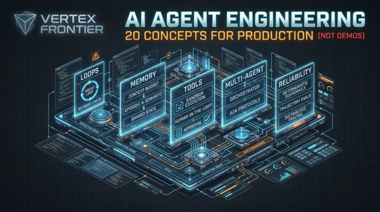 AI Agent Engineering: The 20 Concepts That Separate Senior Engineers From Demo Builders AI agent engineering concepts guide