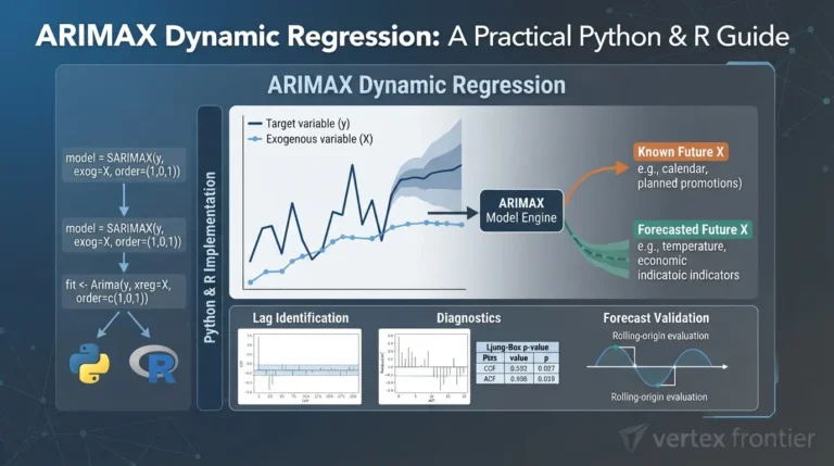 ARIMAX dynamic regression guide
