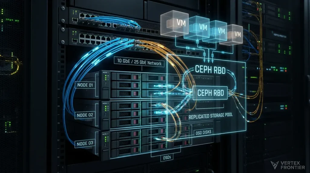Proxmox Storage Types Explained: ZFS, Ceph, LVM and NFS Ceph shared storage performance