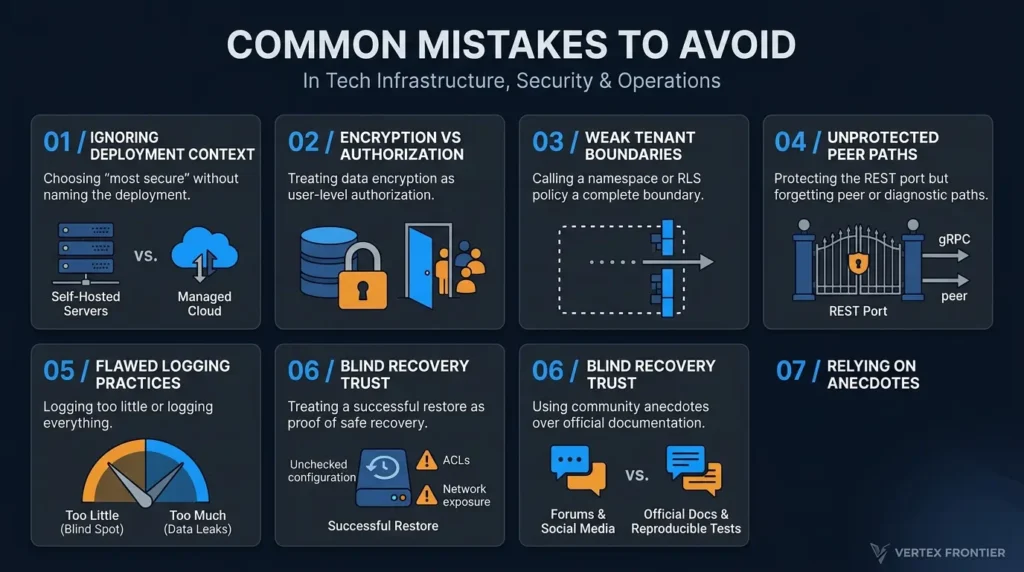 Vector Database Security: Hardening Pinecone, Qdrant, Weaviate, and pgvector Common security mistakes