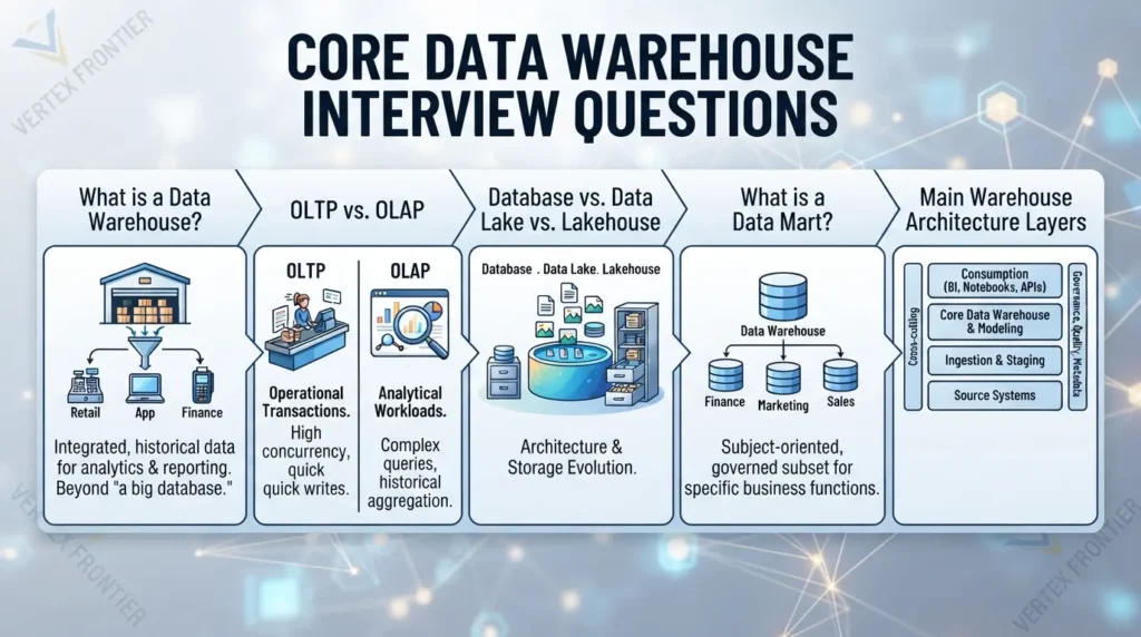 Core data warehouse interview questions