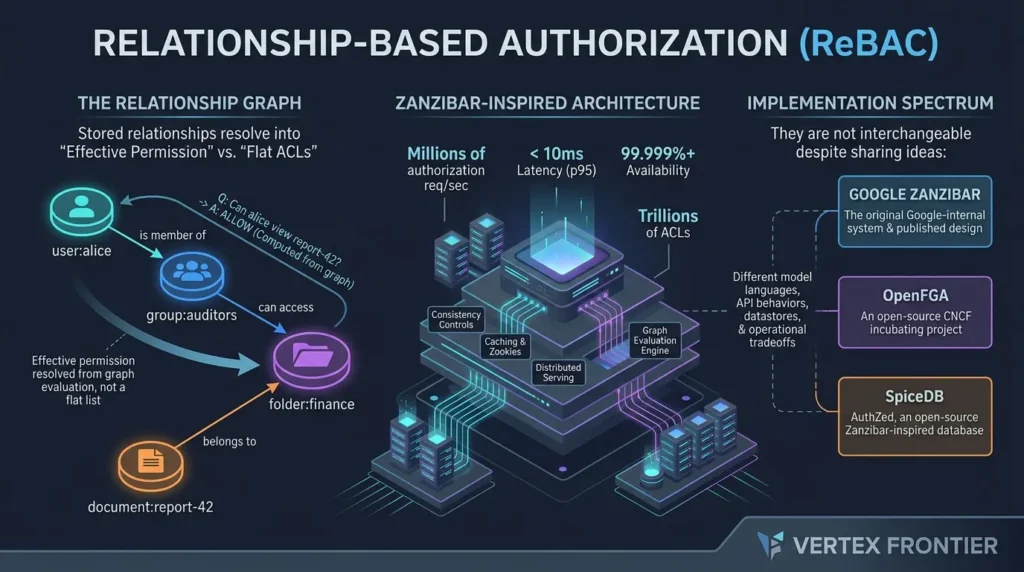 Google Zanzibar authorization