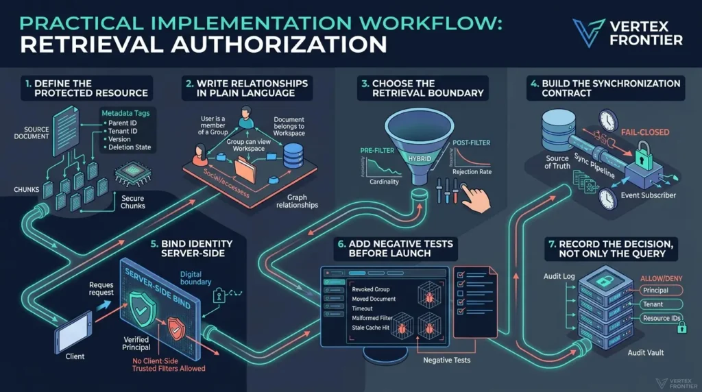 Implementing authorization workflow