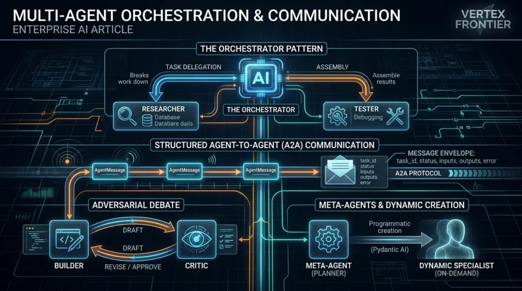 AI Agent Engineering: The 20 Concepts That Separate Senior Engineers From Demo Builders Multi agent orchestration and communication