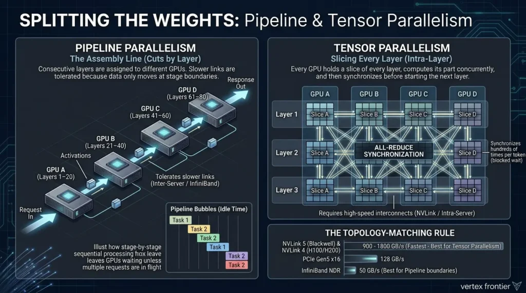 Distributed Inference: The Complete Guide to Serving Giant AI Models Pipeline and tensor parallelism