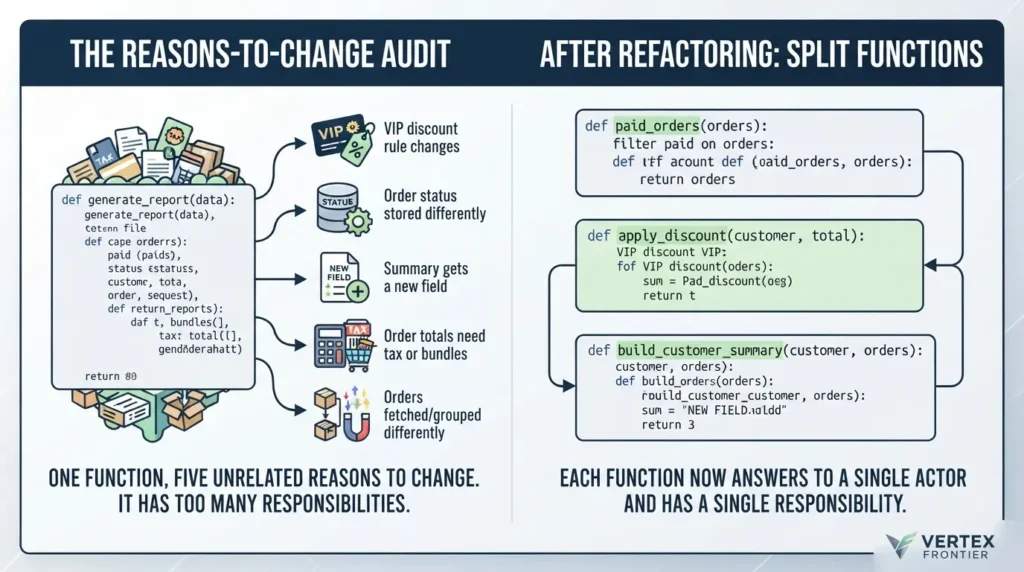 How to Avoid Nested Loops in Python: Fix the Design, Not the Loop Reasons to change audit function